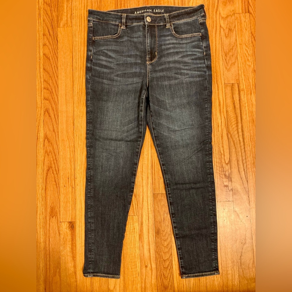American Eagle High-rise Jegging Blue Jeans